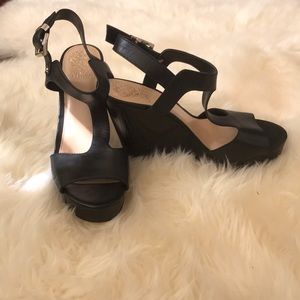 Vince Camuto Women’s Black Wedges